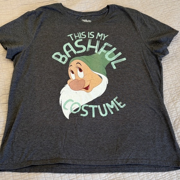 Disney Tops - Disney Snow White Bashful "This Is My Bashful Costume" Graphic Tee - Size XL